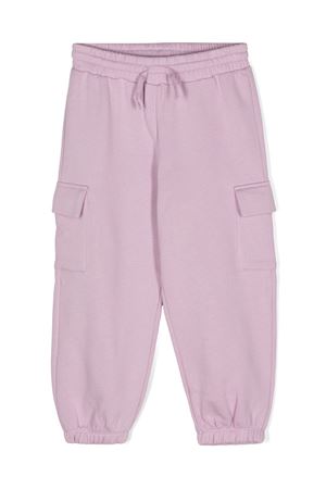 lilac cotton track pants STELLA McCARTNEY KIDS | TV6E10Z0453572